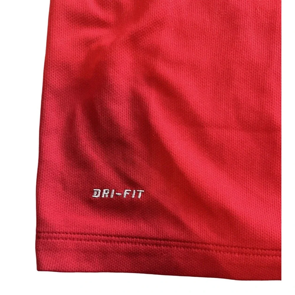 NIKE DRI-FIT Manchester United Home Knit Jersey 2014/15, Chevy, Red| Youth: XL